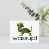 Wassup Turtle Briefkaart (Staand voorkant)