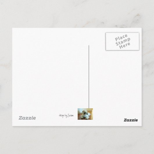 Wassup, vriend? briefkaart (Achterkant)