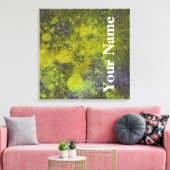 Wast Denim Design #11 op Emporio Moffa Canvas Afdruk (Insitu (Woonkamer))