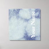 Wast Denim Design #1 op Emporio Moffa Canvas Afdruk (Voorkant)