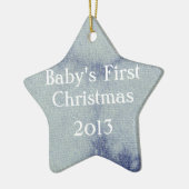 Wast Denim Design #1 op Emporio Moffa Keramisch Ornament (Links)