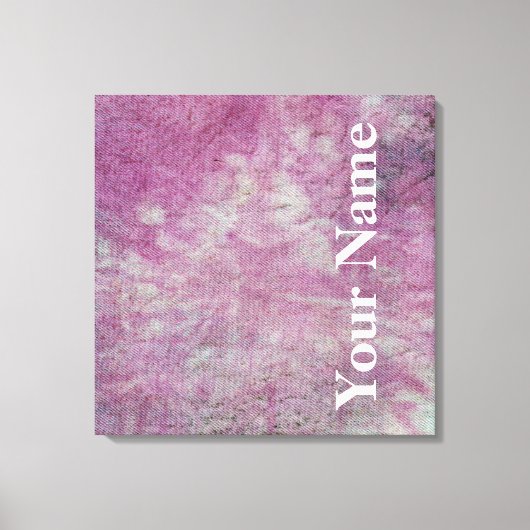 Wast Denim Design #4 op Emporio Moffa Canvas Afdruk (Voorkant)