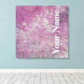 Wast Denim Design #4 op Emporio Moffa Canvas Afdruk (Insitu (Houten vloer))