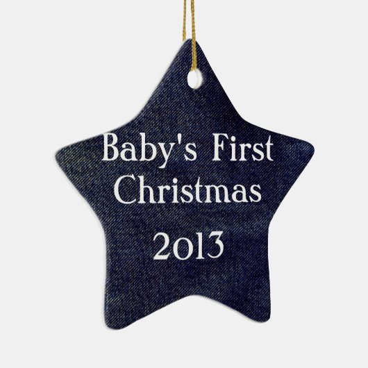 Wast Denim Design #7 op Emporio Moffa Keramisch Ornament (Rechts)