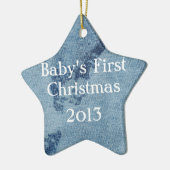 Wast Denim Design #9 op Emporio Moffa Keramisch Ornament (Links)