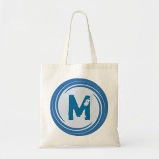 Wast weg! Blue Monogram Bag Tote Bag