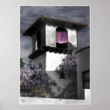 Wastafel in het Tall Tower Poster