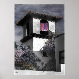 Wastafel in het Tall Tower Poster