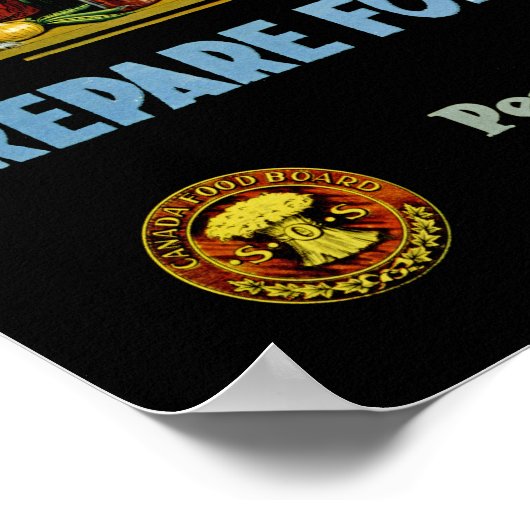 Waste Not - Want Not ~ Prepare for Winter Poster (Hoek)