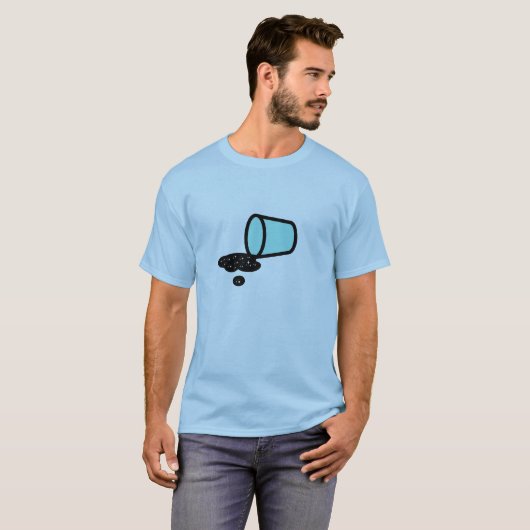 Waste of Space - Spilled Infinity T-shirt (Voorkant volledig)