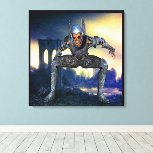 Wasteland Canvas Afdruk (Insitu (Houten vloer))