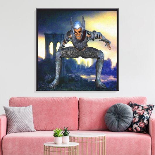 Wasteland Canvas Afdruk (Insitu (Woonkamer))