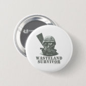 Wasteland Survivor Ronde Button 5,7 Cm (Voorkant /achterkant)