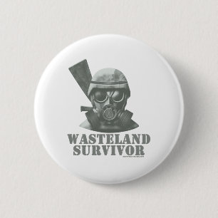 Wasteland Survivor Ronde Button 5,7 Cm