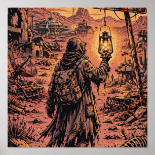 Wasteland Zwerversposter Poster