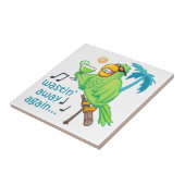 Wastin weer weg tegeltje (Zijkant)