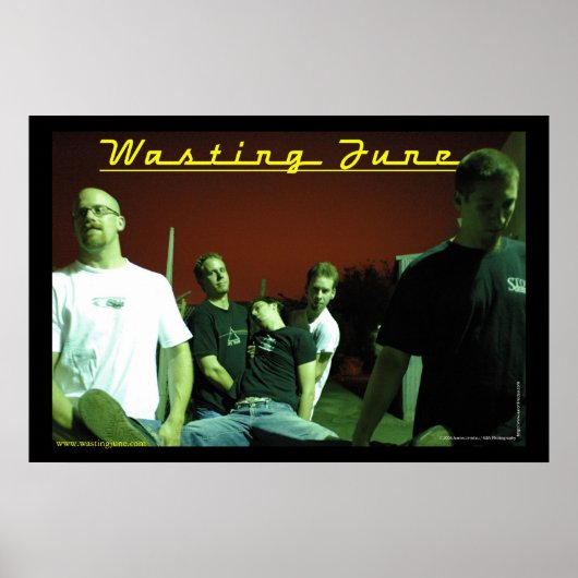 Wasting June Poster (Voorkant)