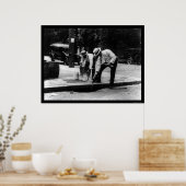 Wasting Whiskey-verbod 1923 Poster (Keuken)