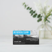 Wasvenster onder druk Wassen #2 Visitekaartje (Staand voorkant)