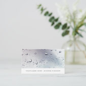 Wasvenster, Windows reiniger, reinigingsservice Visitekaartje (Staand voorkant)