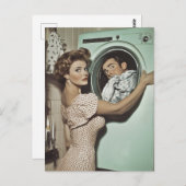  wasverrassing briefkaart (Voorkant / Achterkant)