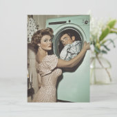  wasverrassing kaart (Staand voorkant)