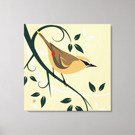 Wasvogels Canvas Afdruk (Voorkant)