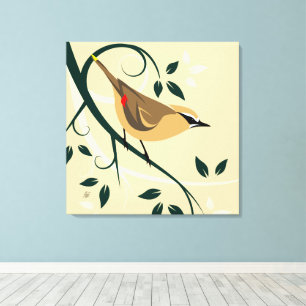 Wasvogels Canvas Afdruk