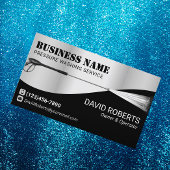 Waswasmachine voor druk Wasreiniging Faux metaal Visitekaartje