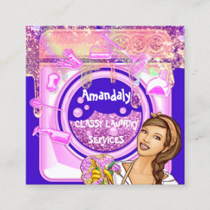 Waswasprogramma's QR-code Logo Vierkante Visitekaartje