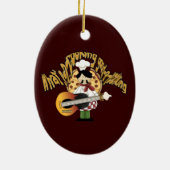 Wat-a-kookend-goed-a-kijkt Keramisch Ornament (Achterkant)