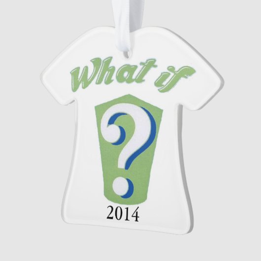 Wat als? 2014 West Genesee Marching Band ornament (voorkant)