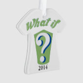 Wat als? 2014 West Genesee Marching Band ornament (voorkant)