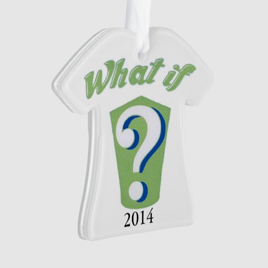 Wat als? 2014 West Genesee Marching Band ornament (voorkant)
