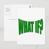 Wat als briefkaart (Voorkant / Achterkant)