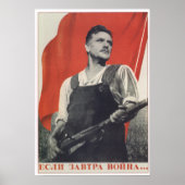 Wat als de oorlog morgen begint? poster (Voorkant)