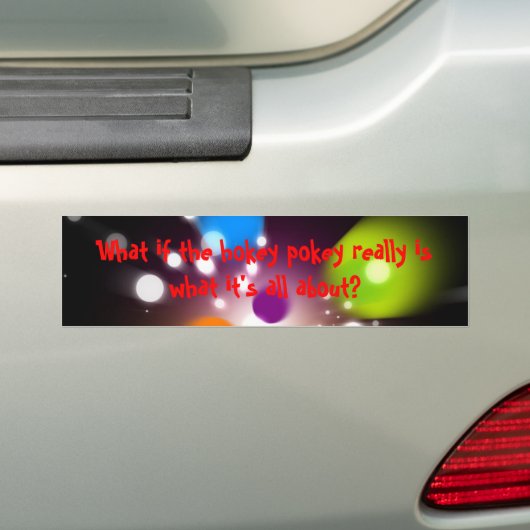 Wat als de sleutelhanger echt is wat het allemaal  bumpersticker (Op auto)