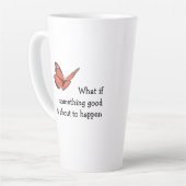 Wat als er iets goeds latte Mok (Linkerhoek)