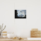 Wat als het VANDAAG was? Poster (Keuken)