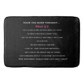 Wat als ik... badmat (Voorkant)