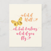 Wat als ik herfst? - INSPIREREND BRIEFKAART (Voorkant)