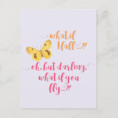 Wat als ik herfst? - INSPIREREND BRIEFKAART (Voorkant)