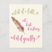 Wat als ik herfst? - INSPIREREND BRIEFKAART (Voorkant)