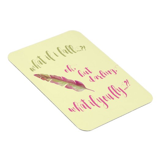 Wat als ik herfst? Inspirerend prijsopgave Magneet (Rechterzijde)