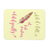 Wat als ik herfst? Inspirerend prijsopgave Magneet (Horizontaal)