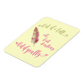 Wat als ik herfst? Inspirerend prijsopgave Magneet (Linkerzijde)