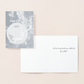 Wat als ik Herfst? Originele fijne kunst Folie Kaarten (Display)