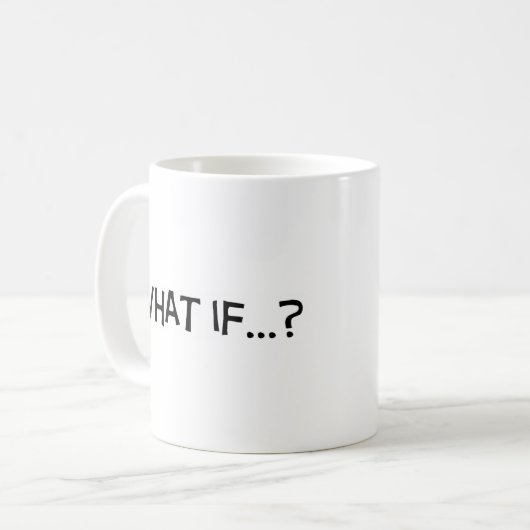 Wat als... koffiemok (Voorkant links)