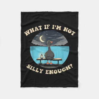 Wat Als Niet Dom Genoeg - Grappige Spreuk voor Man Fleece Deken