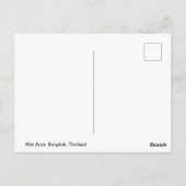 Wat Arun Bangkok Thailand Briefkaart (Achterkant)